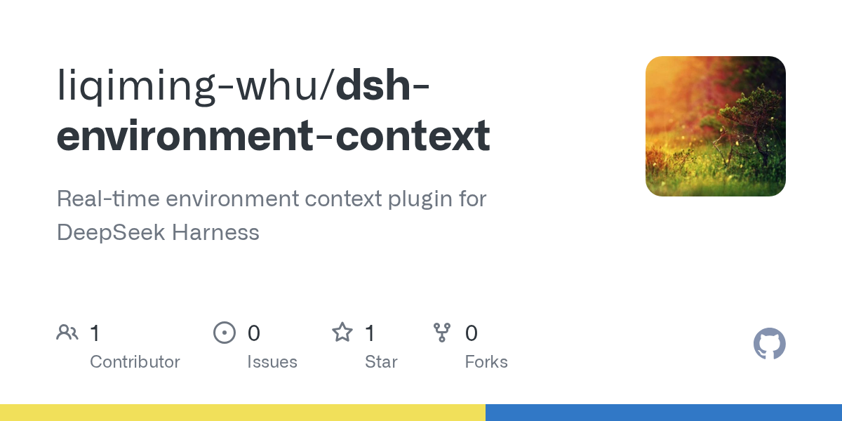liqiming-whu/dsh-environment-context Screenshot preview