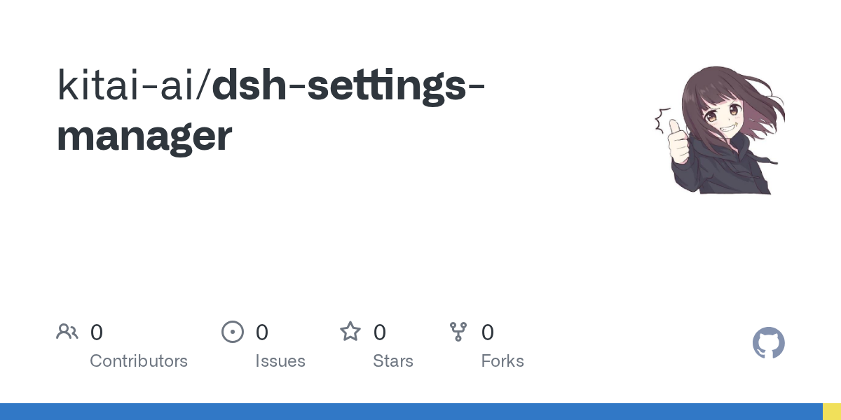 kitai-ai/dsh-settings-manager Screenshot preview