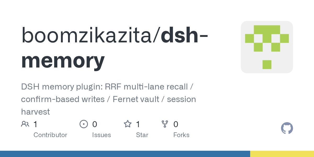 boomzikazita/dsh-memory Screenshot preview
