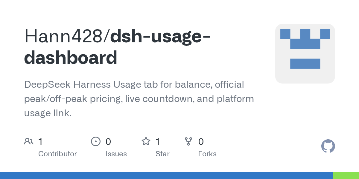 Hann428/dsh-usage-dashboard Screenshot preview