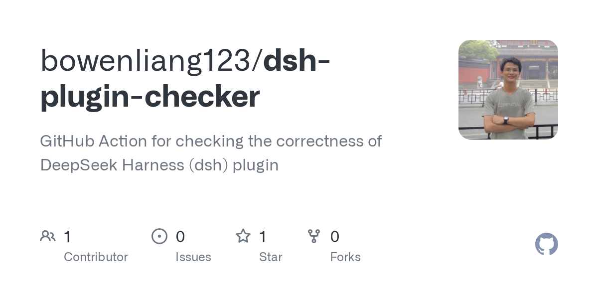 bowenliang123/dsh-plugin-checker Screenshot preview