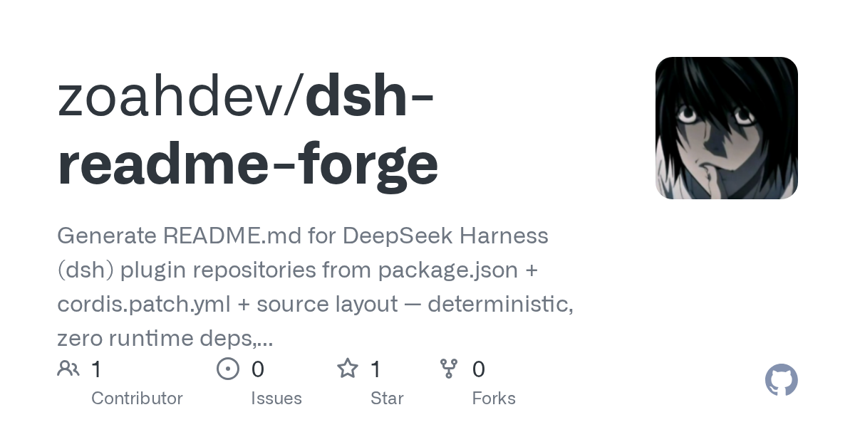 zoahdev/dsh-readme-forge Screenshot preview