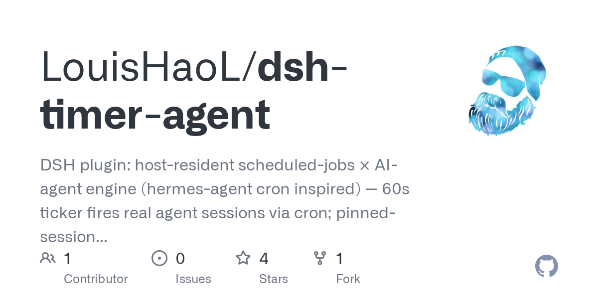 LouisHaoL/dsh-timer-agent Screenshot preview