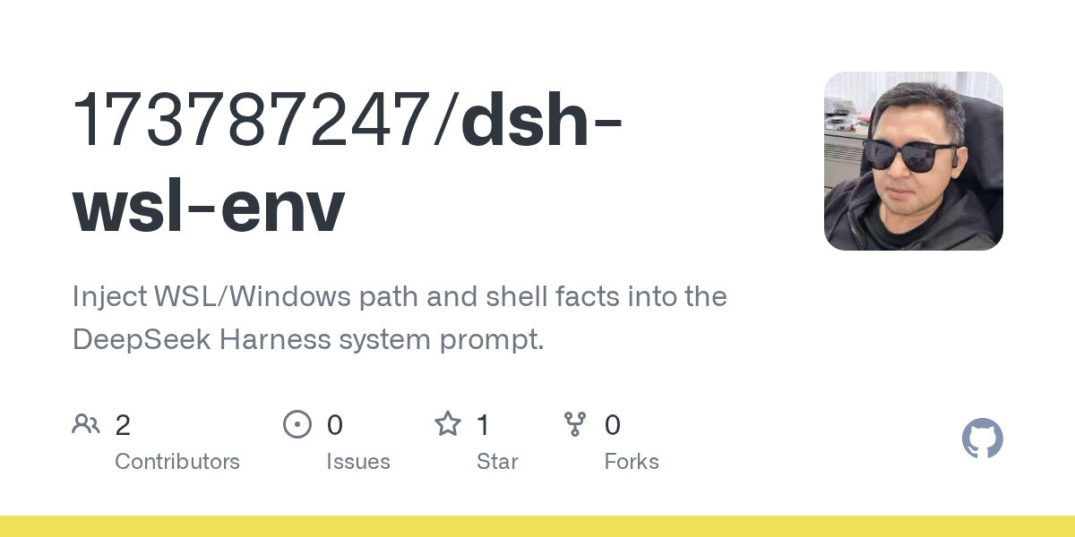 173787247/dsh-wsl-env Screenshot preview