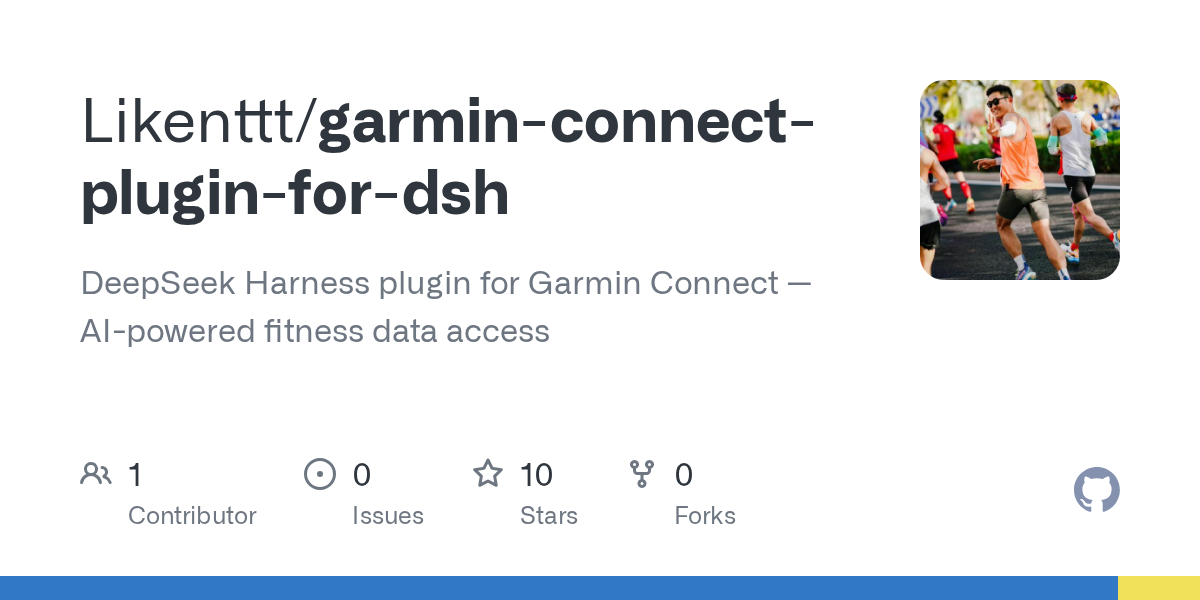 Likenttt/garmin-connect-plugin-for-dsh Screenshot preview