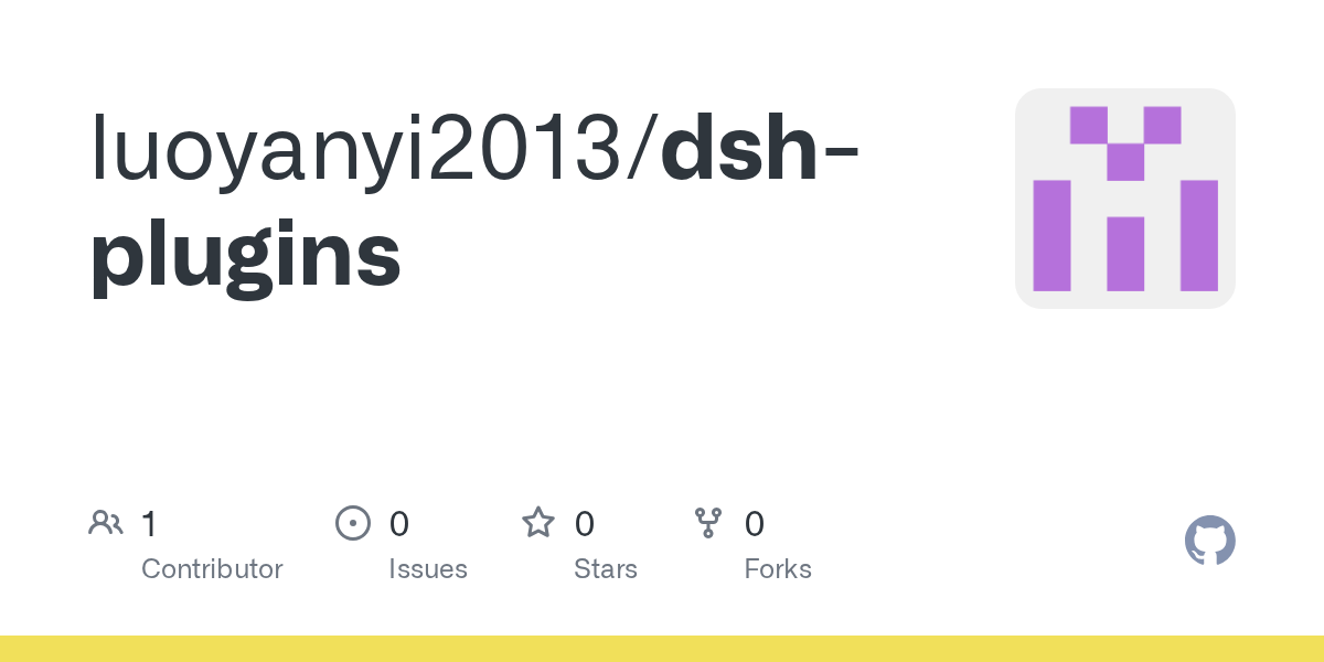 luoyanyi2013/dsh-plugins Screenshot preview