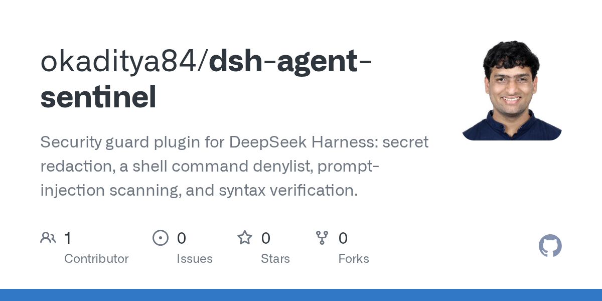 okaditya84/dsh-agent-sentinel Screenshot preview