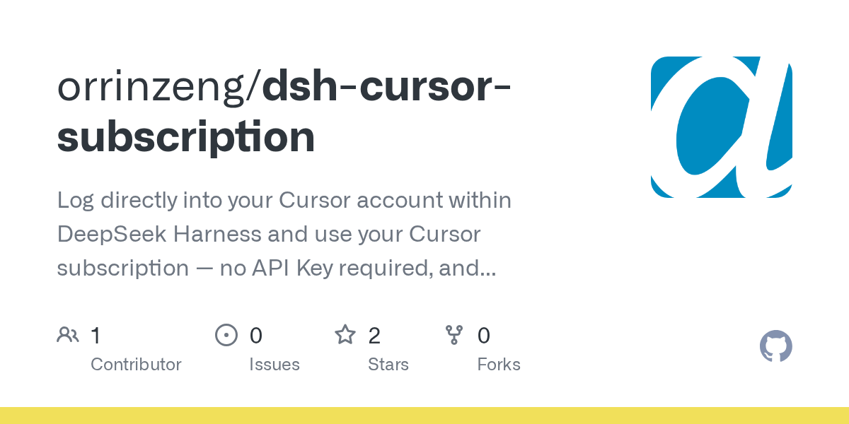 orrinzeng/dsh-cursor-subscription Screenshot preview