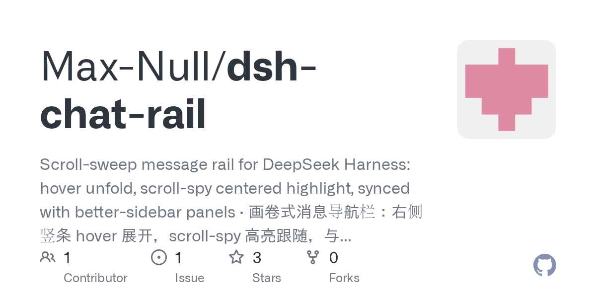 Max-Null/dsh-chat-rail Screenshot preview