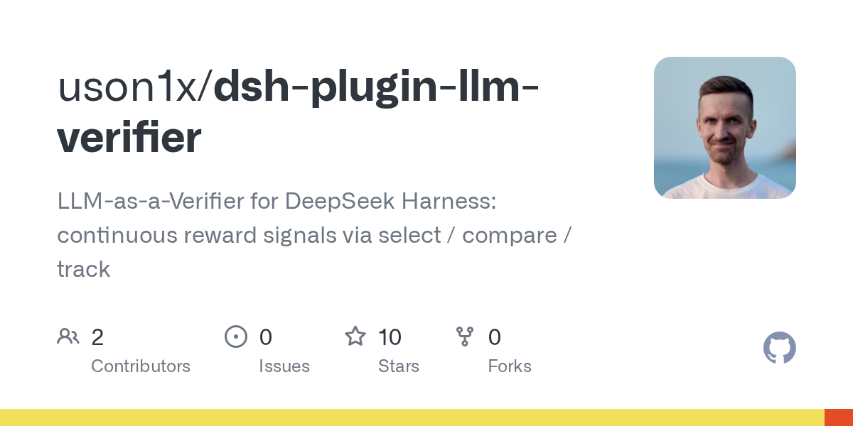 uson1x/dsh-plugin-llm-verifier Screenshot preview