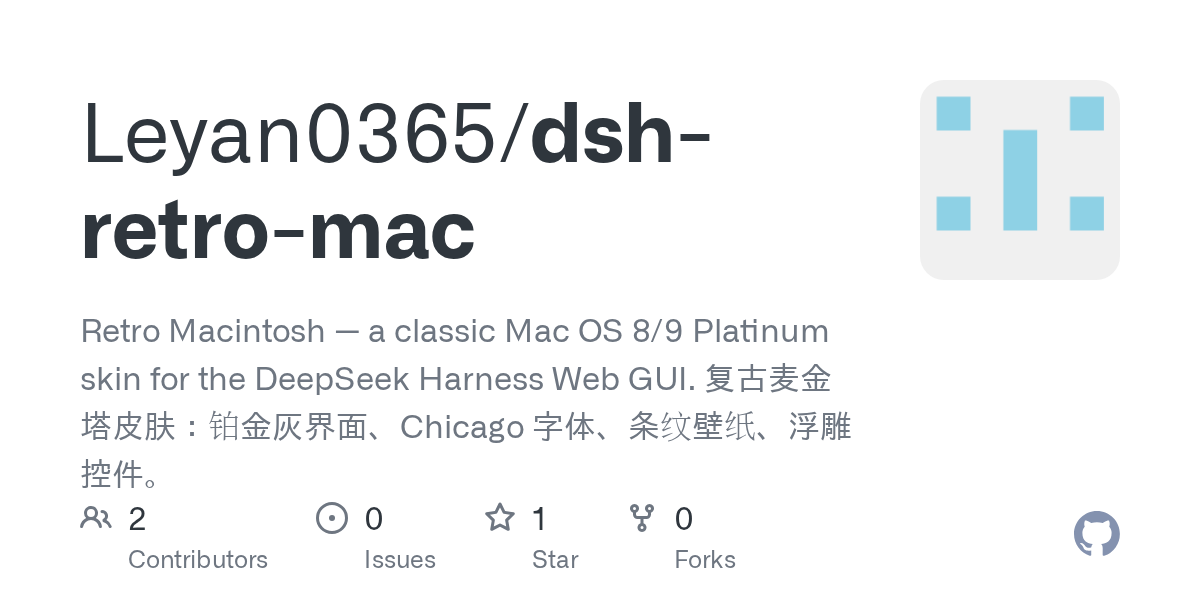 Leyan0365/dsh-retro-mac Screenshot preview
