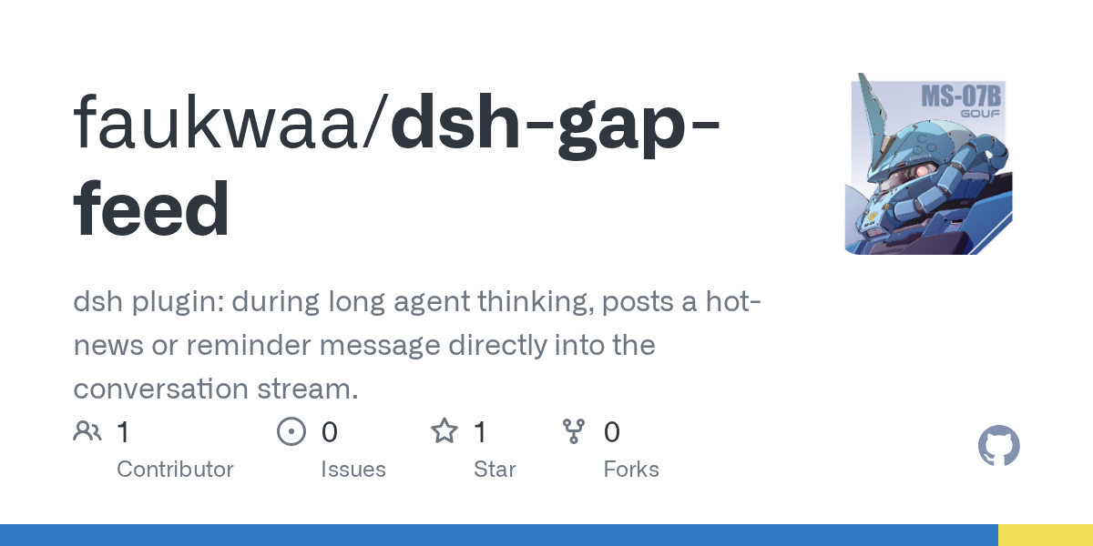faukwaa/dsh-gap-feed Screenshot preview