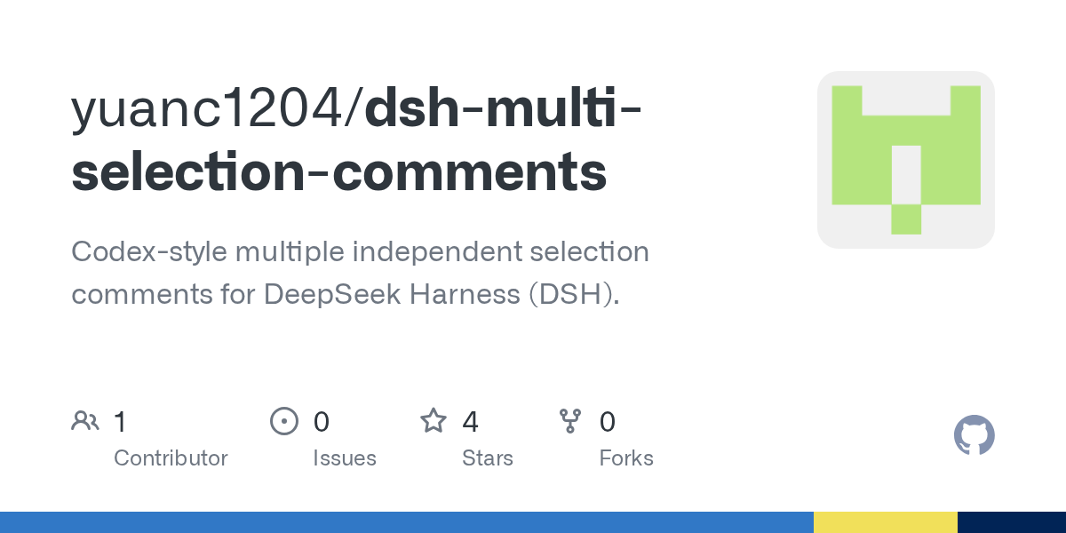 yuanc1204/dsh-multi-selection-comments Screenshot preview