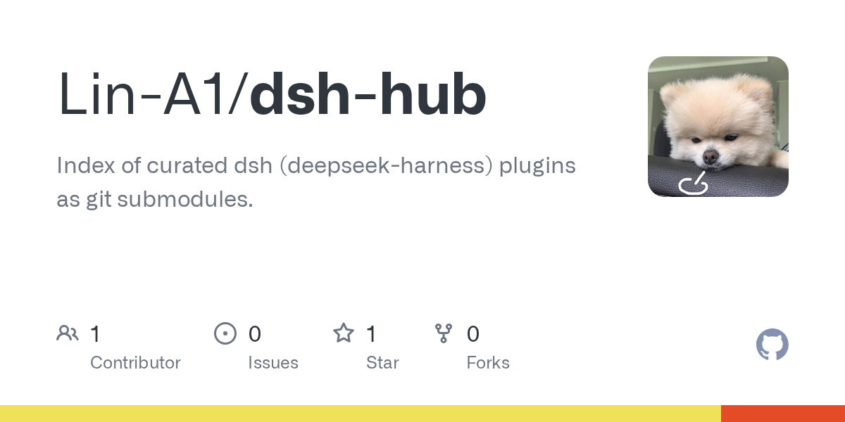 Lin-A1/dsh-hub Screenshot preview