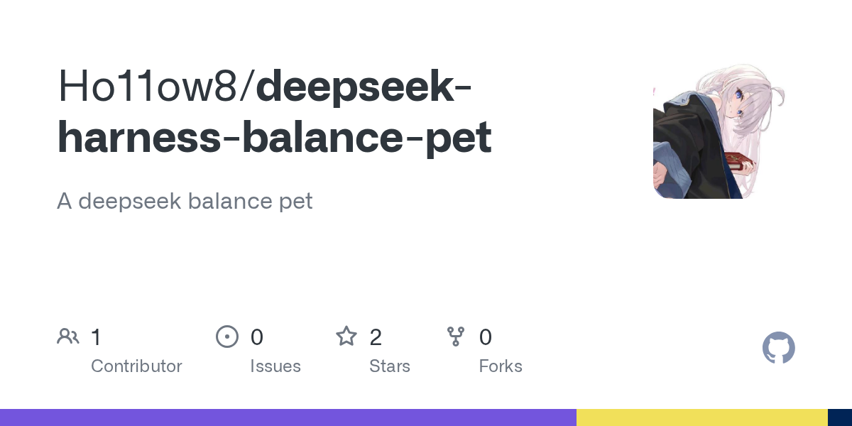Ho11ow8/deepseek-harness-balance-pet Screenshot preview