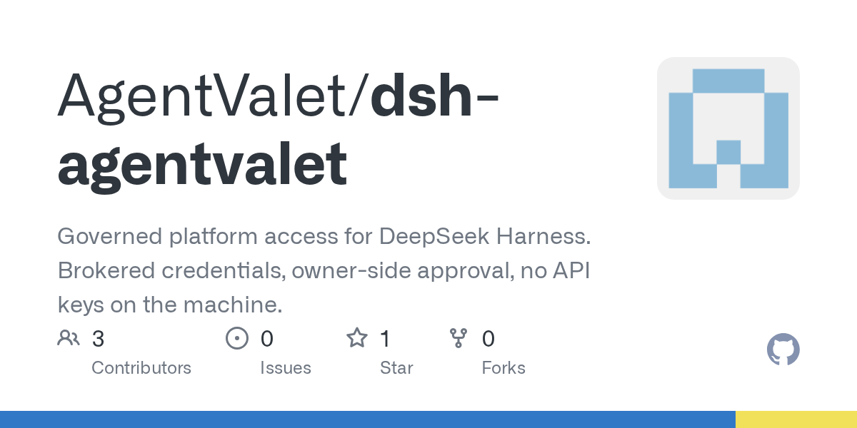 AgentValet/dsh-agentvalet Screenshot preview