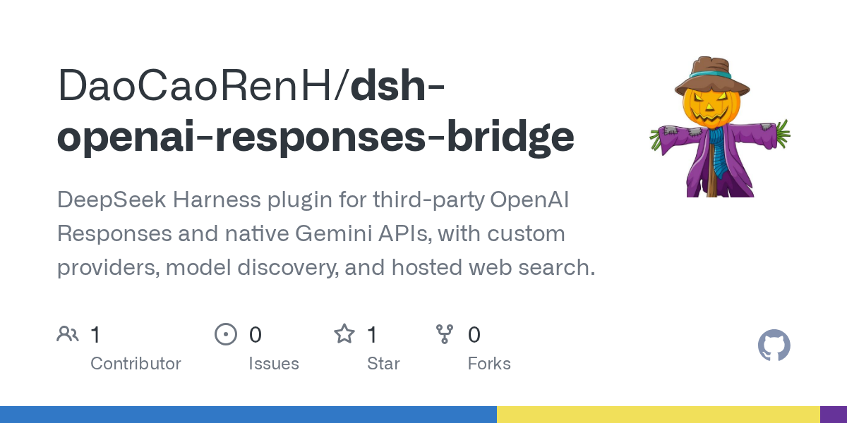 DaoCaoRenH/dsh-openai-responses-bridge Screenshot preview
