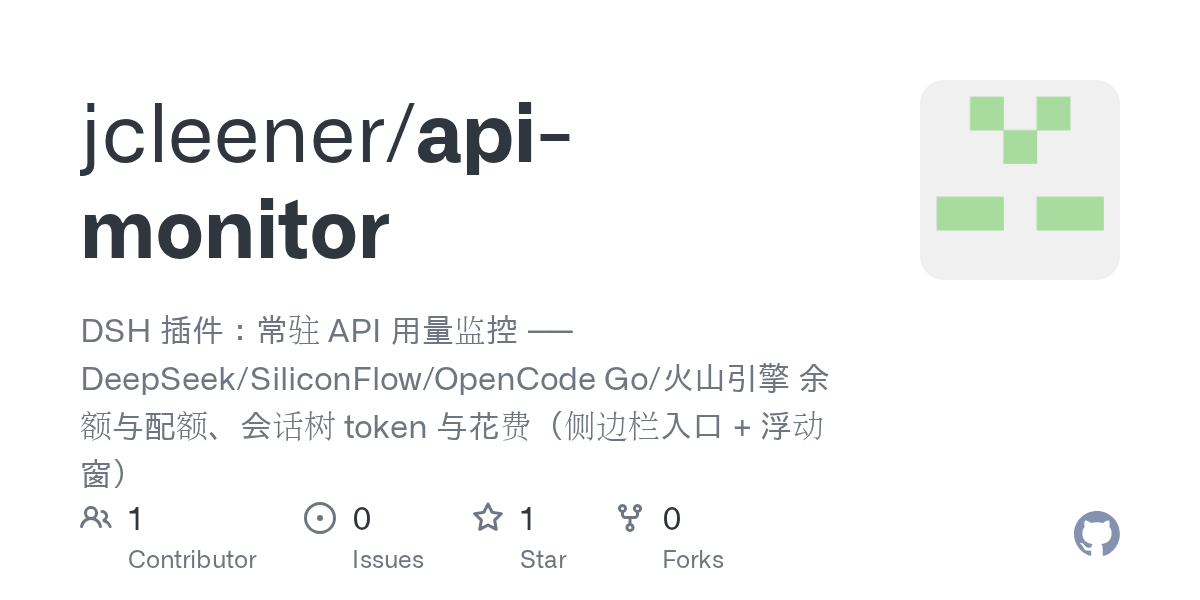 jcleener/api-monitor Screenshot preview
