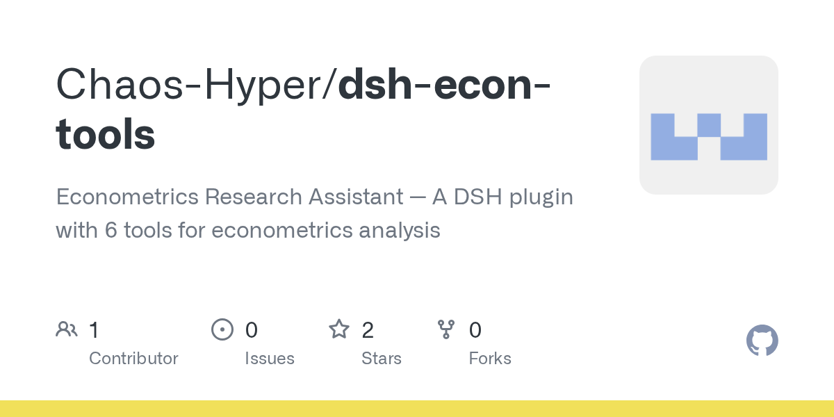 Chaos-Hyper/dsh-econ-tools Screenshot preview