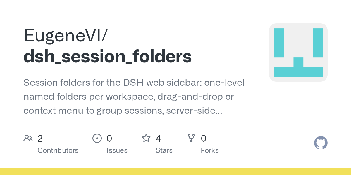EugeneVl/dsh_session_folders Screenshot preview