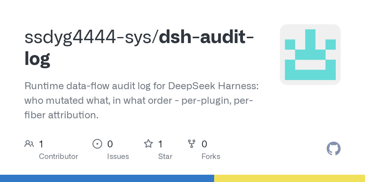 ssdyg4444-sys/dsh-audit-log Screenshot preview