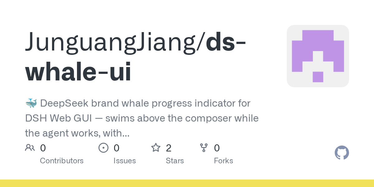 JunguangJiang/ds-whale-ui Screenshot preview