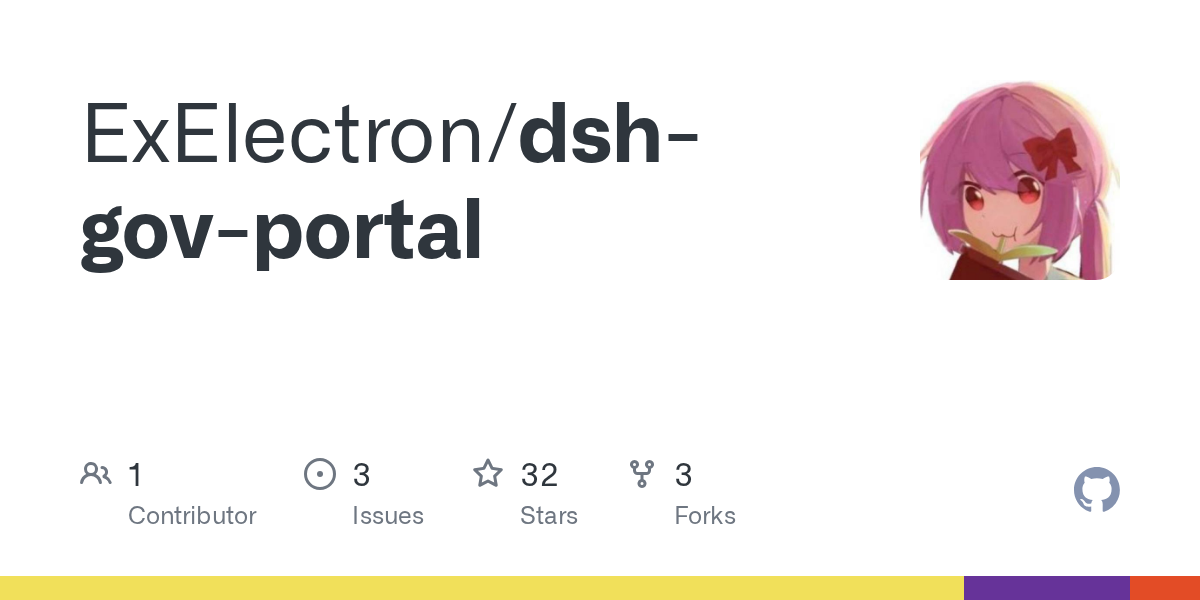 ExElectron/dsh-gov-portal Screenshot preview