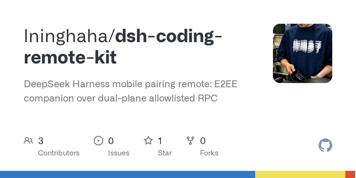 lninghaha/dsh-coding-remote-kit Screenshot preview