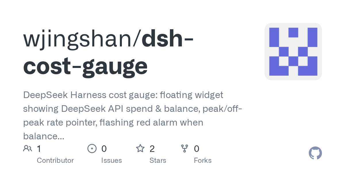 wjingshan/dsh-cost-gauge Screenshot preview