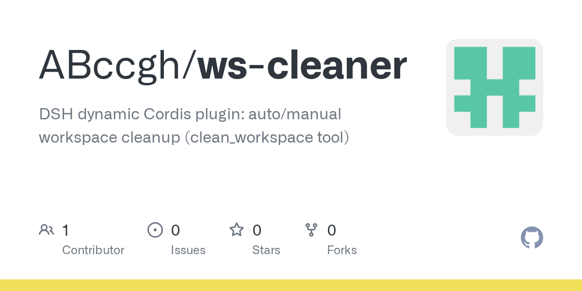ABccgh/ws-cleaner Screenshot preview