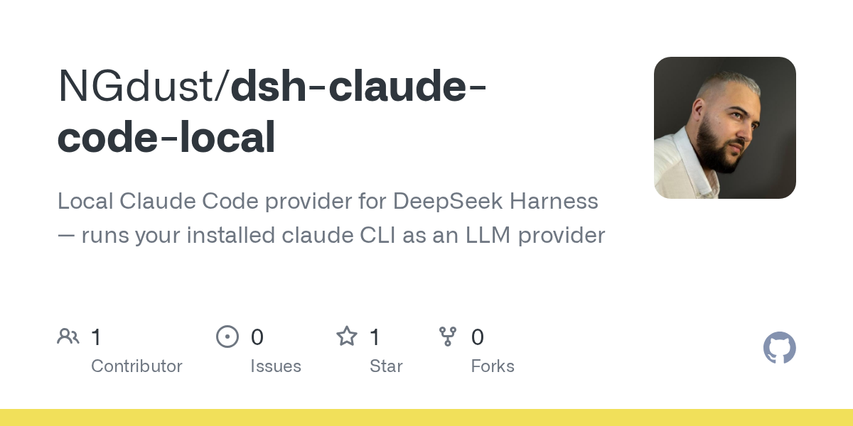 NGdust/dsh-claude-code-local Screenshot preview