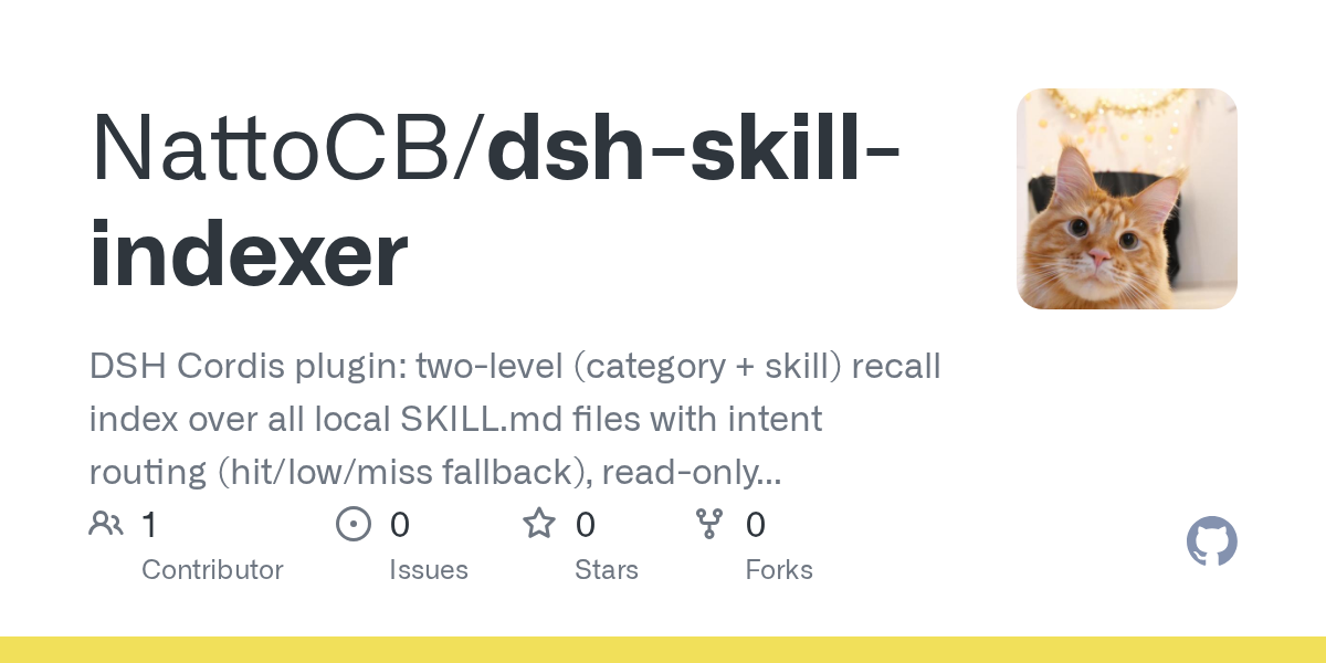 NattoCB/dsh-skill-indexer Screenshot preview