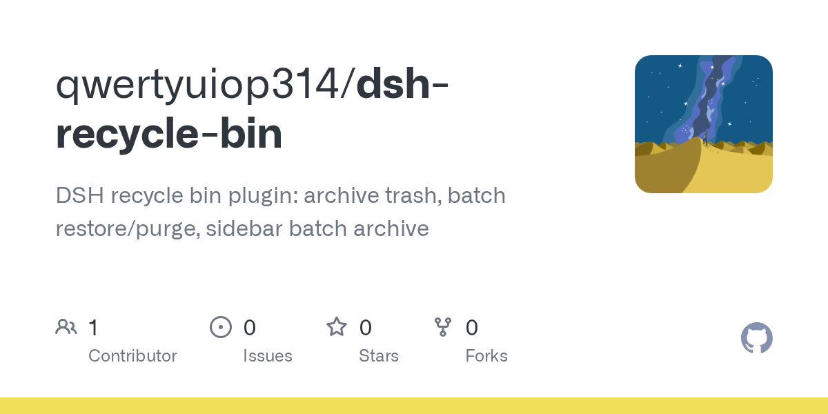 qwertyuiop314/dsh-recycle-bin Screenshot preview