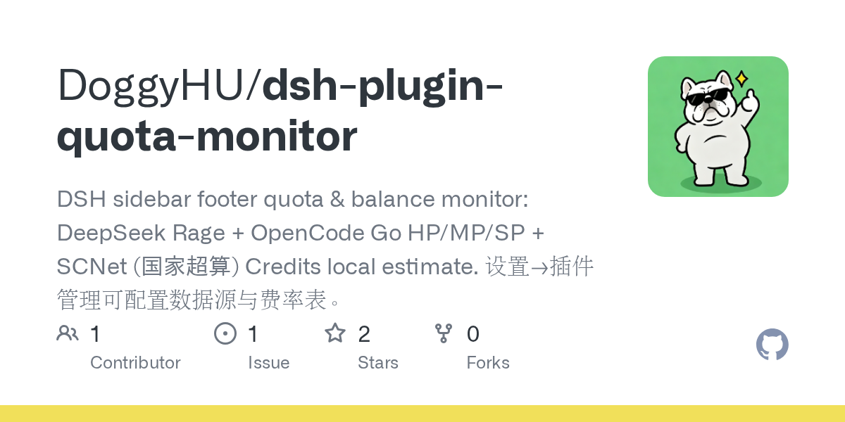DoggyHU/dsh-plugin-quota-monitor Screenshot preview