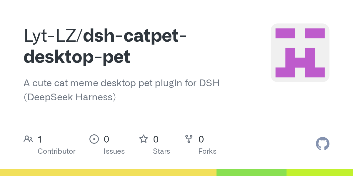 Lyt-LZ/dsh-catpet-desktop-pet Screenshot preview