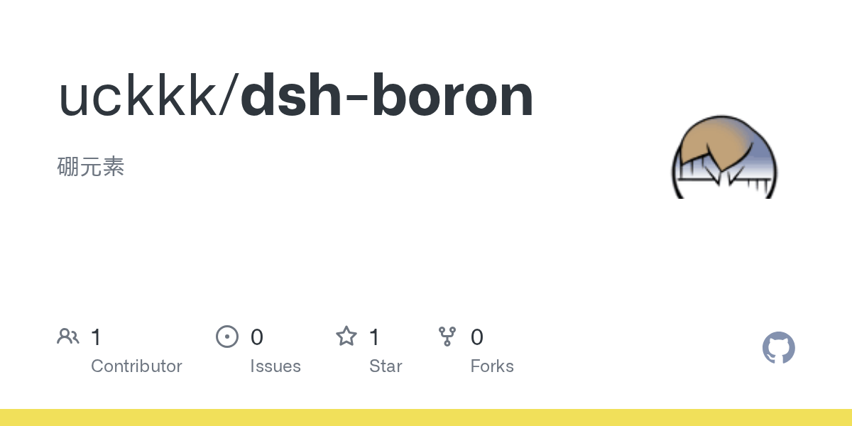uckkk/dsh-boron Screenshot preview