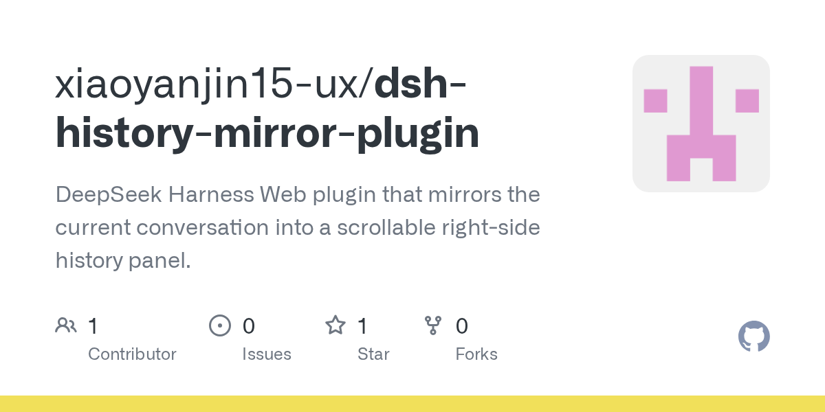 xiaoyanjin15-ux/dsh-history-mirror-plugin Screenshot preview