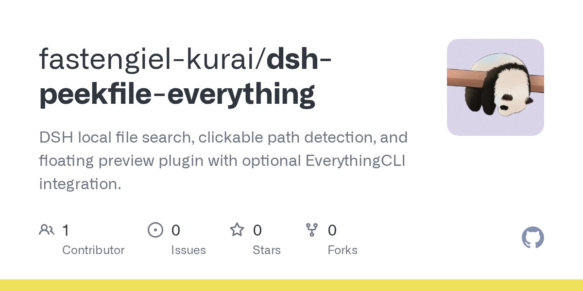 fastengiel-kurai/dsh-peekfile-everything Screenshot preview