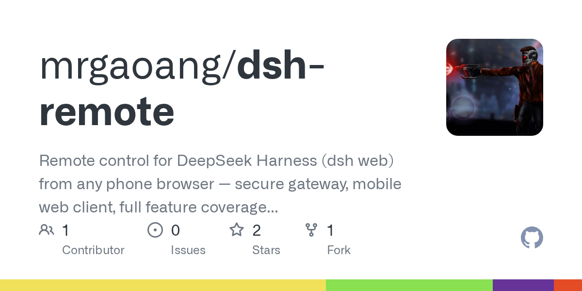 mrgaoang/dsh-remote Screenshot preview