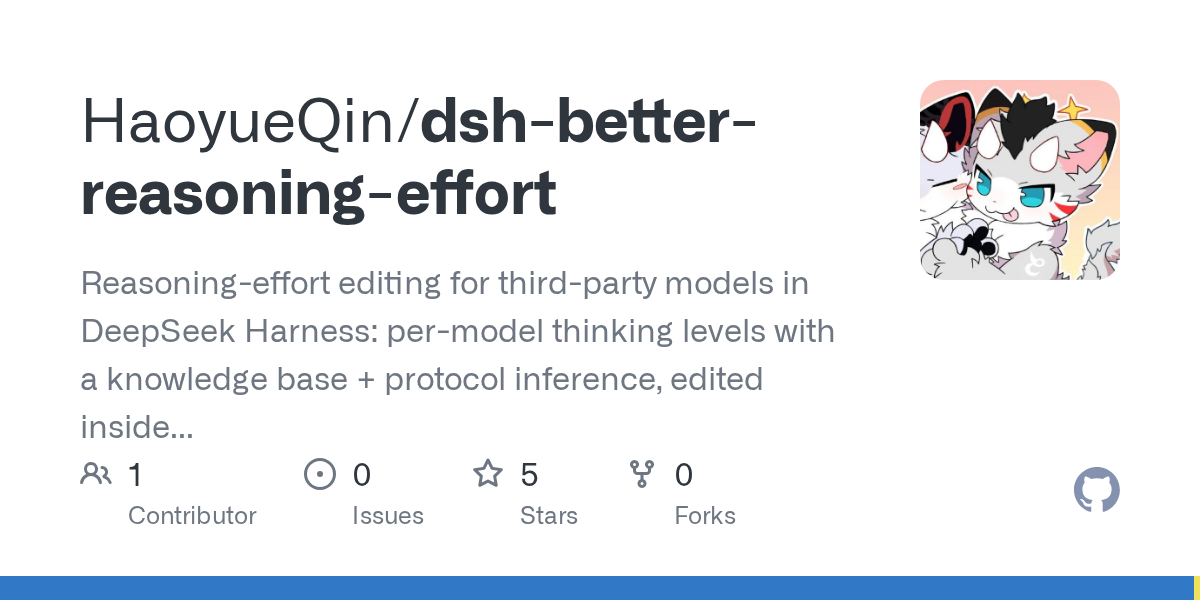 HaoyueQin/dsh-better-reasoning-effort Screenshot preview