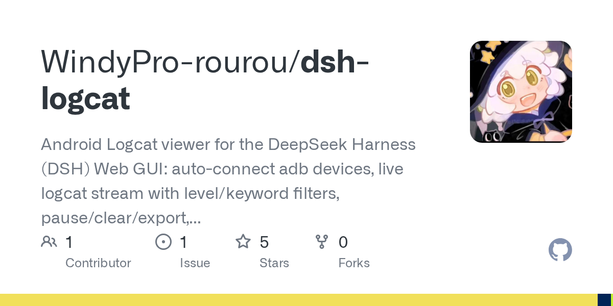 WindyPro-rourou/dsh-logcat Screenshot preview