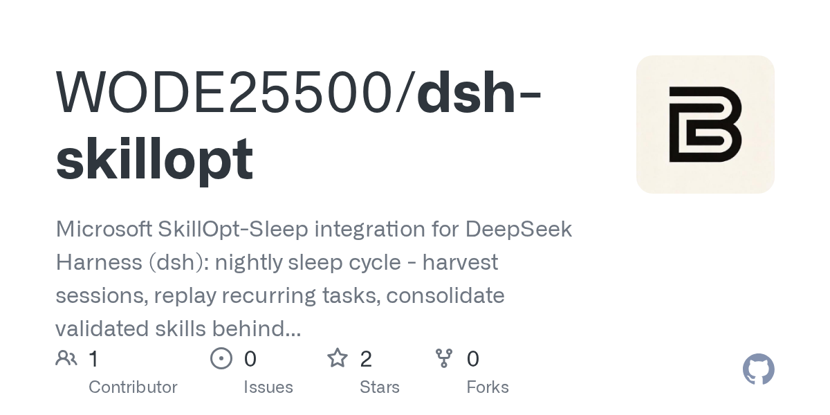 WODE25500/dsh-skillopt Screenshot preview
