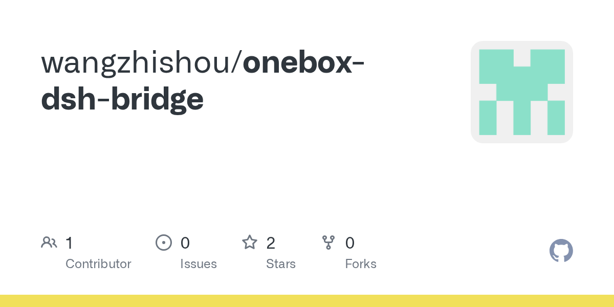 wangzhishou/onebox-dsh-bridge Screenshot preview