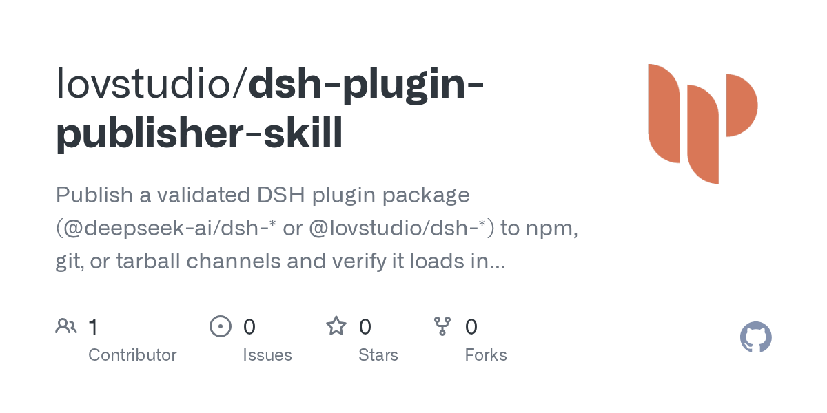 lovstudio/dsh-plugin-publisher-skill Screenshot preview