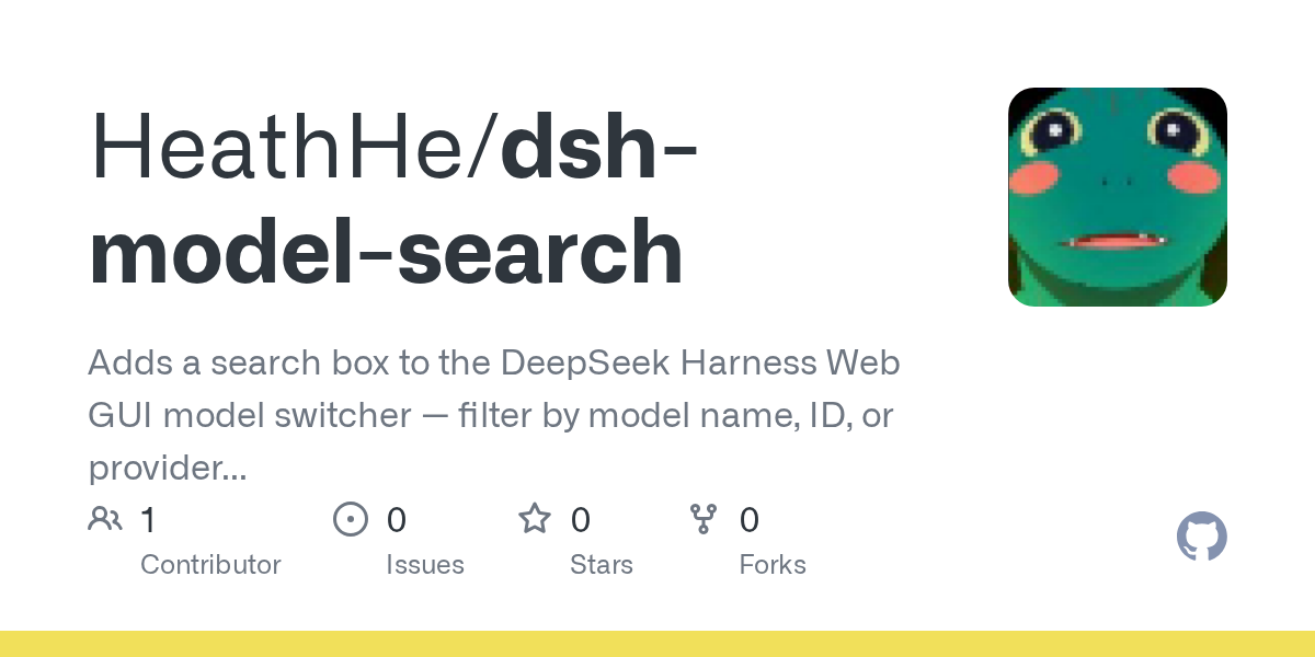 HeathHe/dsh-model-search Screenshot preview