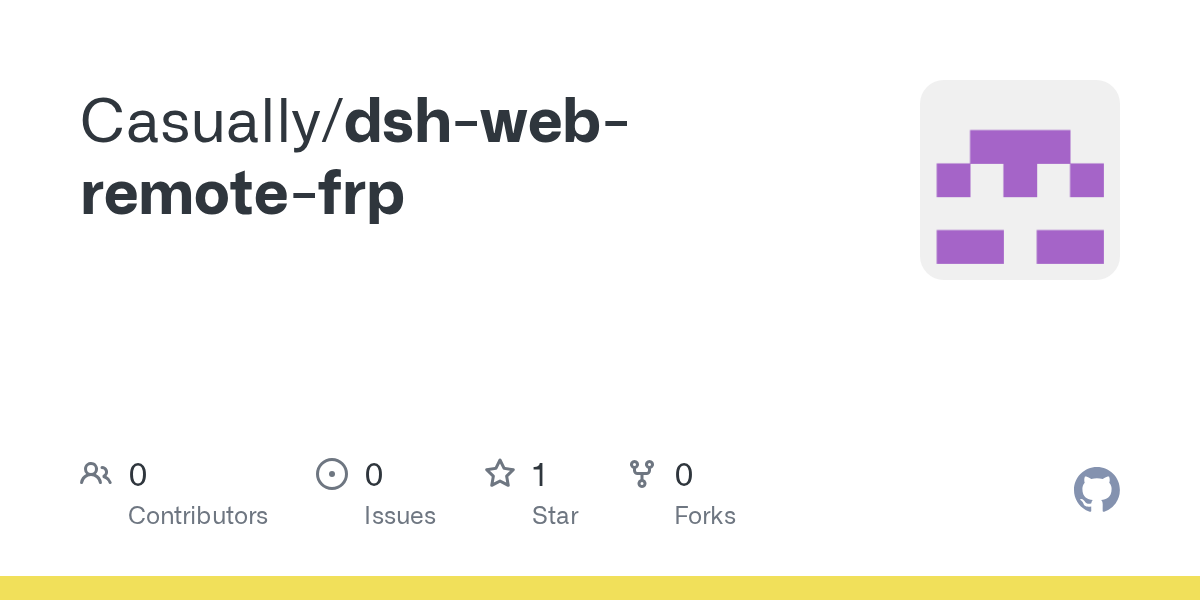Casually/dsh-web-remote-frp Screenshot preview