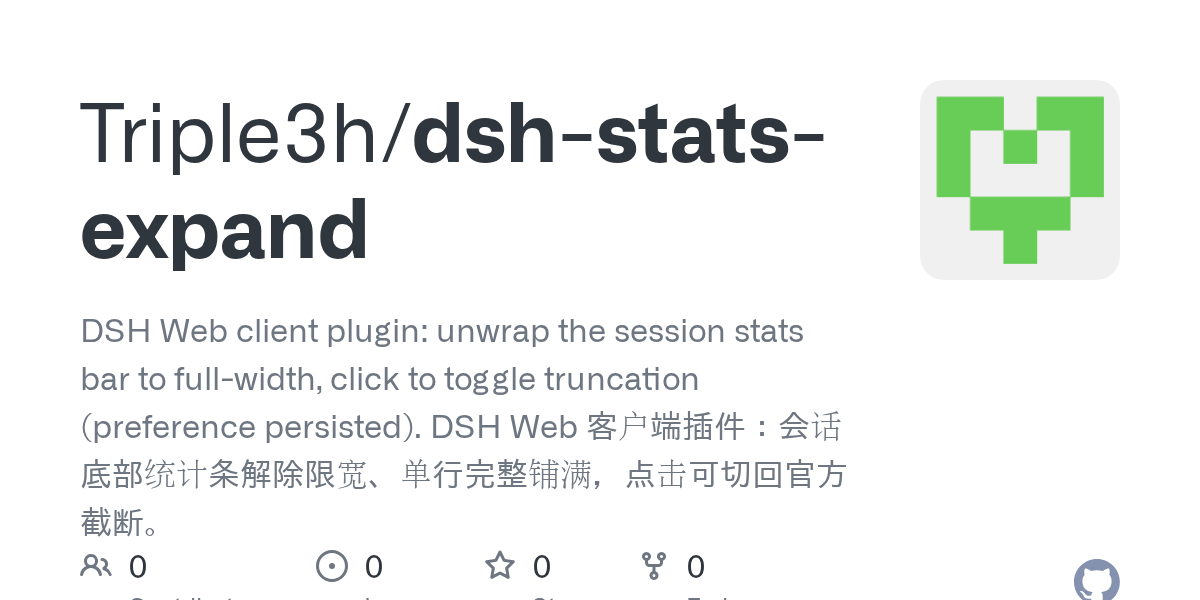 Triple3h/dsh-stats-expand Screenshot preview