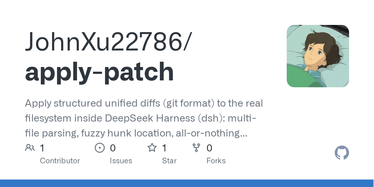 JohnXu22786/apply-patch Screenshot preview