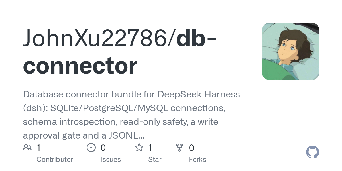 JohnXu22786/db-connector Screenshot preview