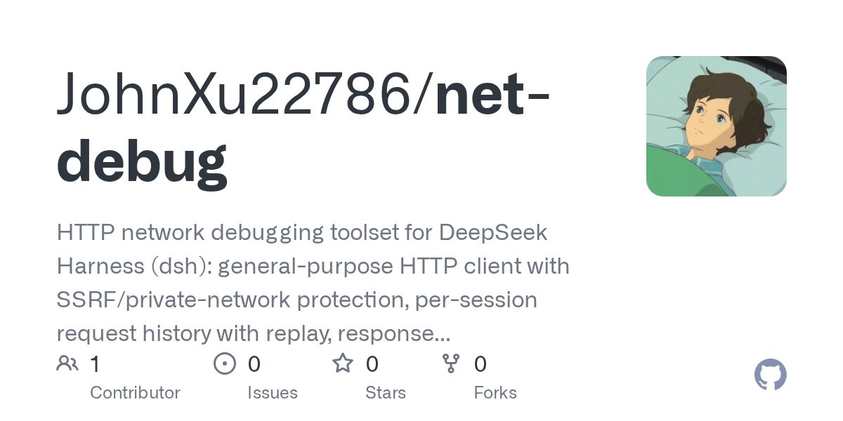 JohnXu22786/net-debug Screenshot preview
